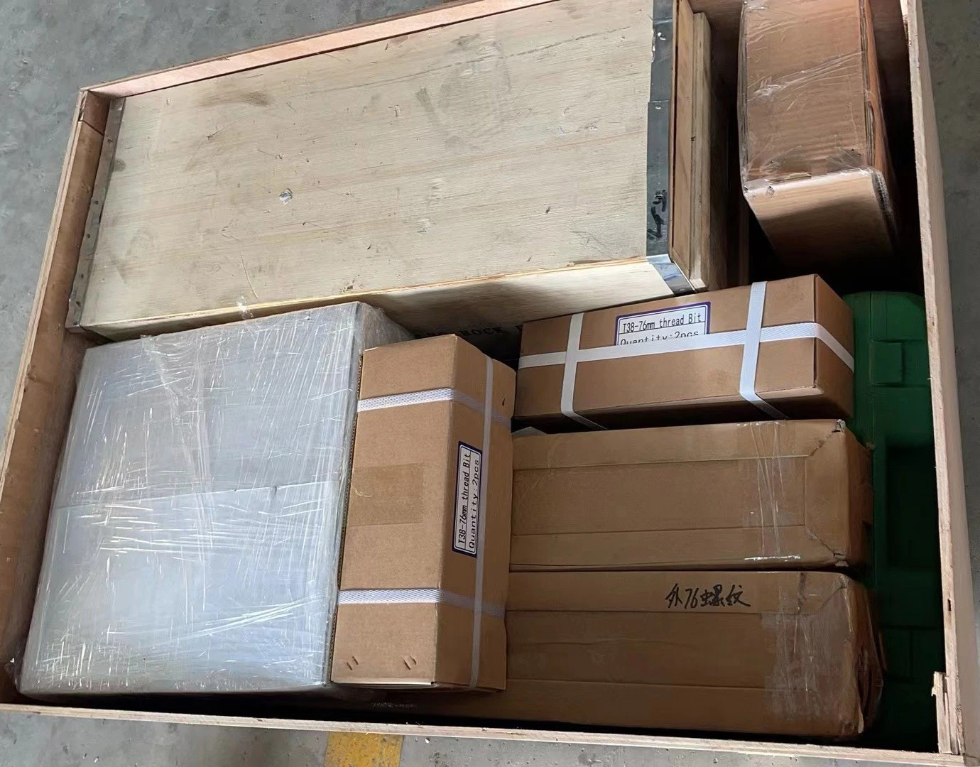 Rock Drill Button Bits Packing Rock Drill Button Bits Packing